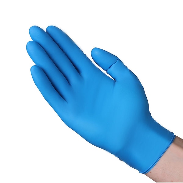 Exam Glove, Nitrile, Blue, Medium, 1000 PK